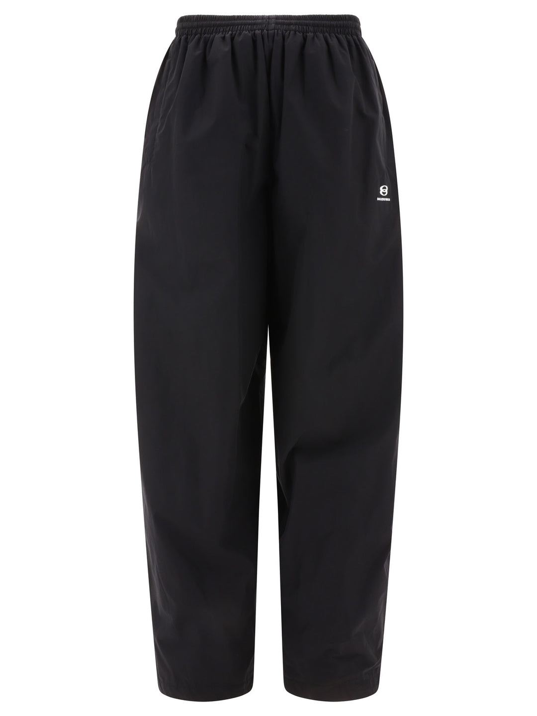 With Logo Trousers Black