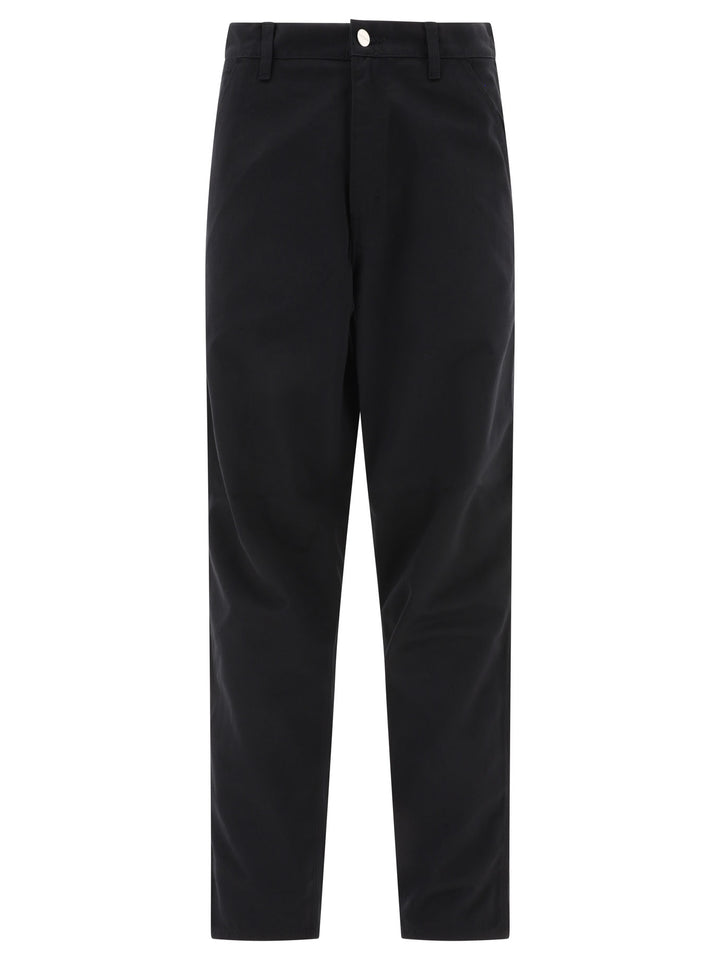 Simple Trousers Black