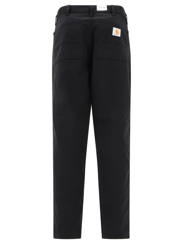 Simple Trousers Black