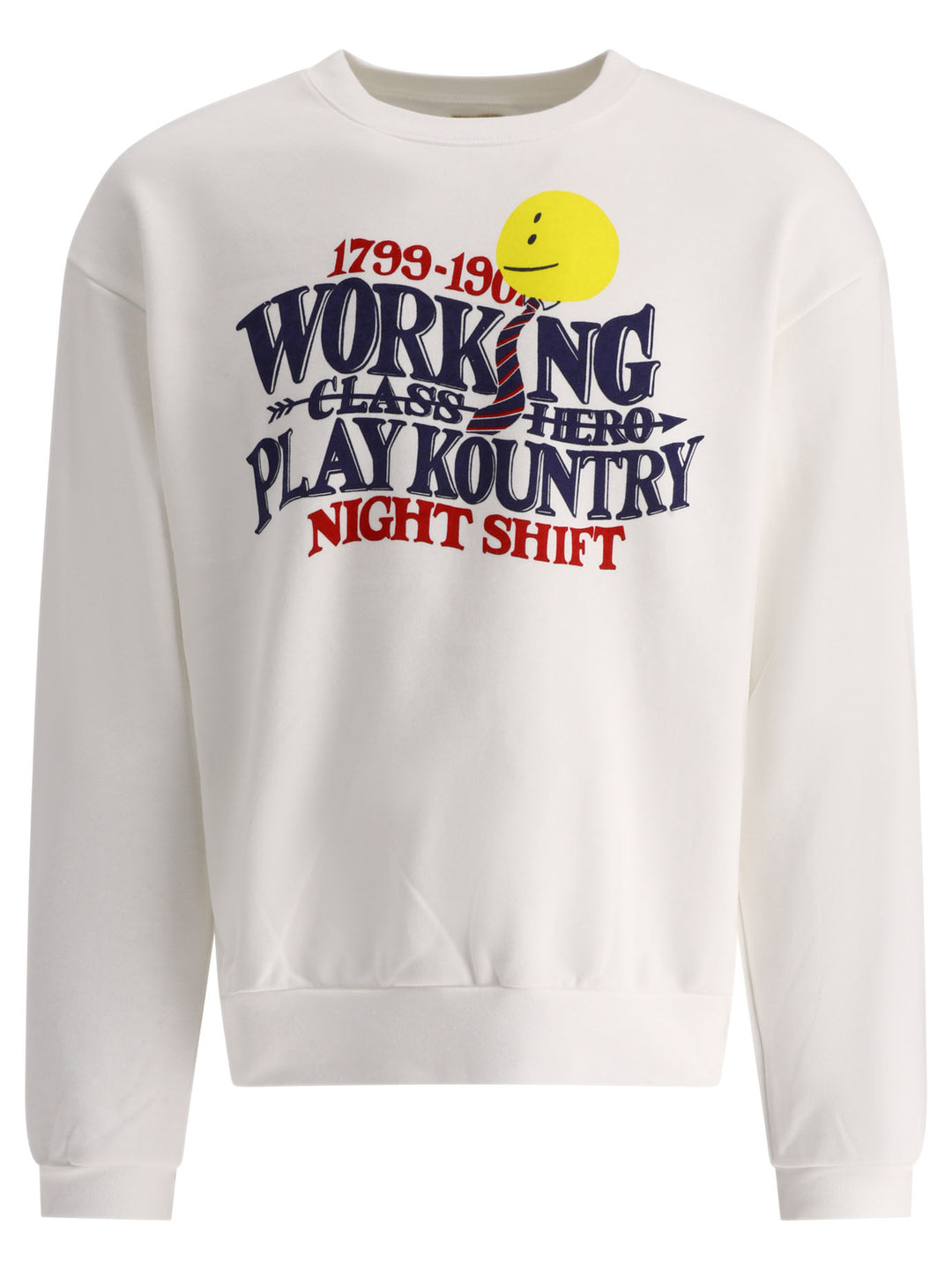 Night Shift Sweatshirts White