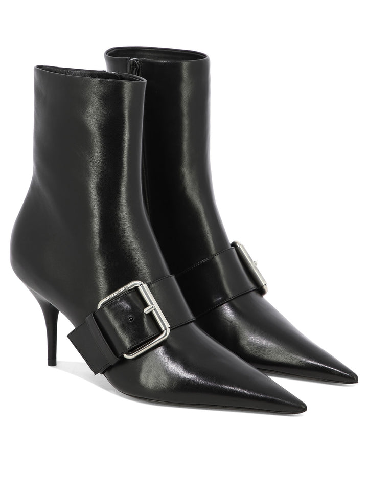 Knife 80 Ankle Boots Black