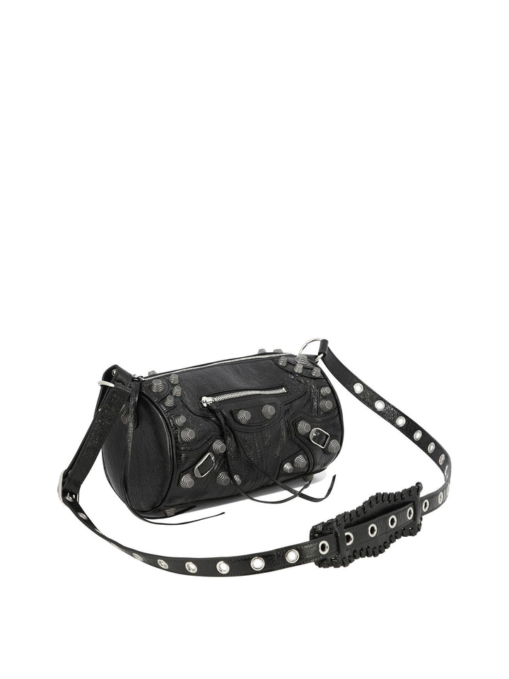 Le Cagole Men Crossbody Bags Black