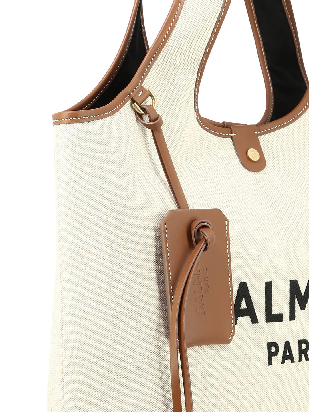 Canvas B-Army Grocery Shoulder Bags Beige