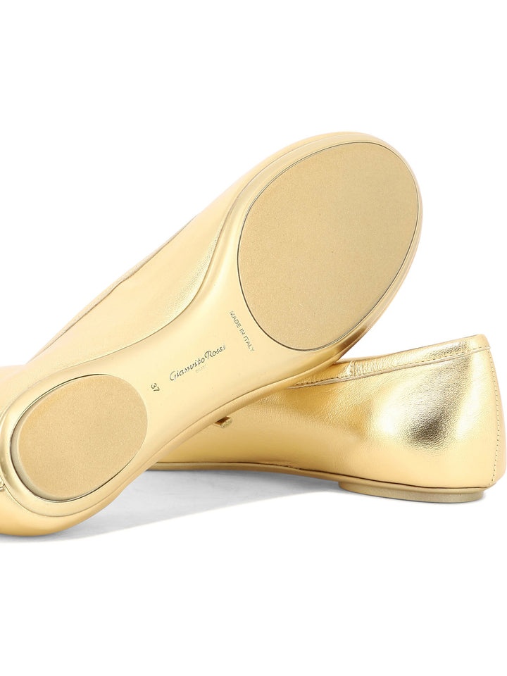 Carla Ballerinas Gold