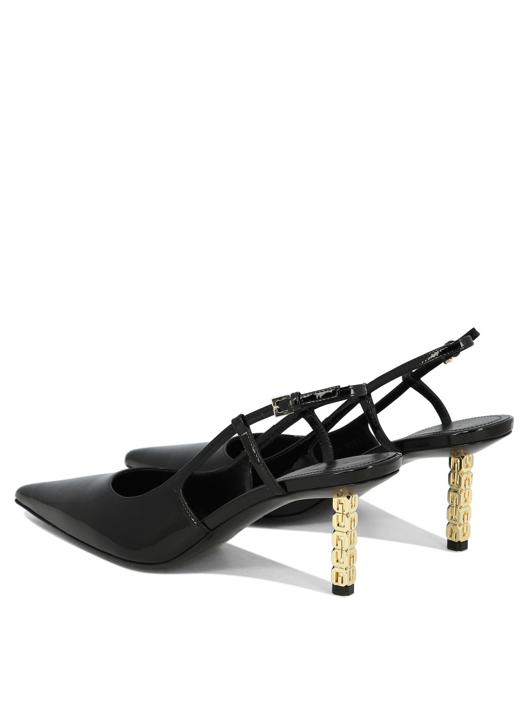 G Cube Heeled Shoes Black