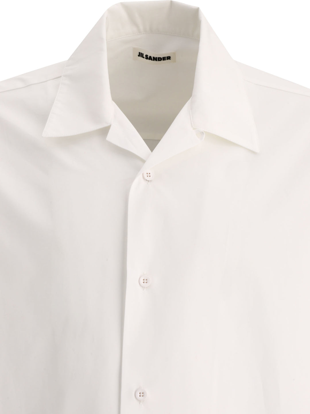 Poplin Shirt Shirts White