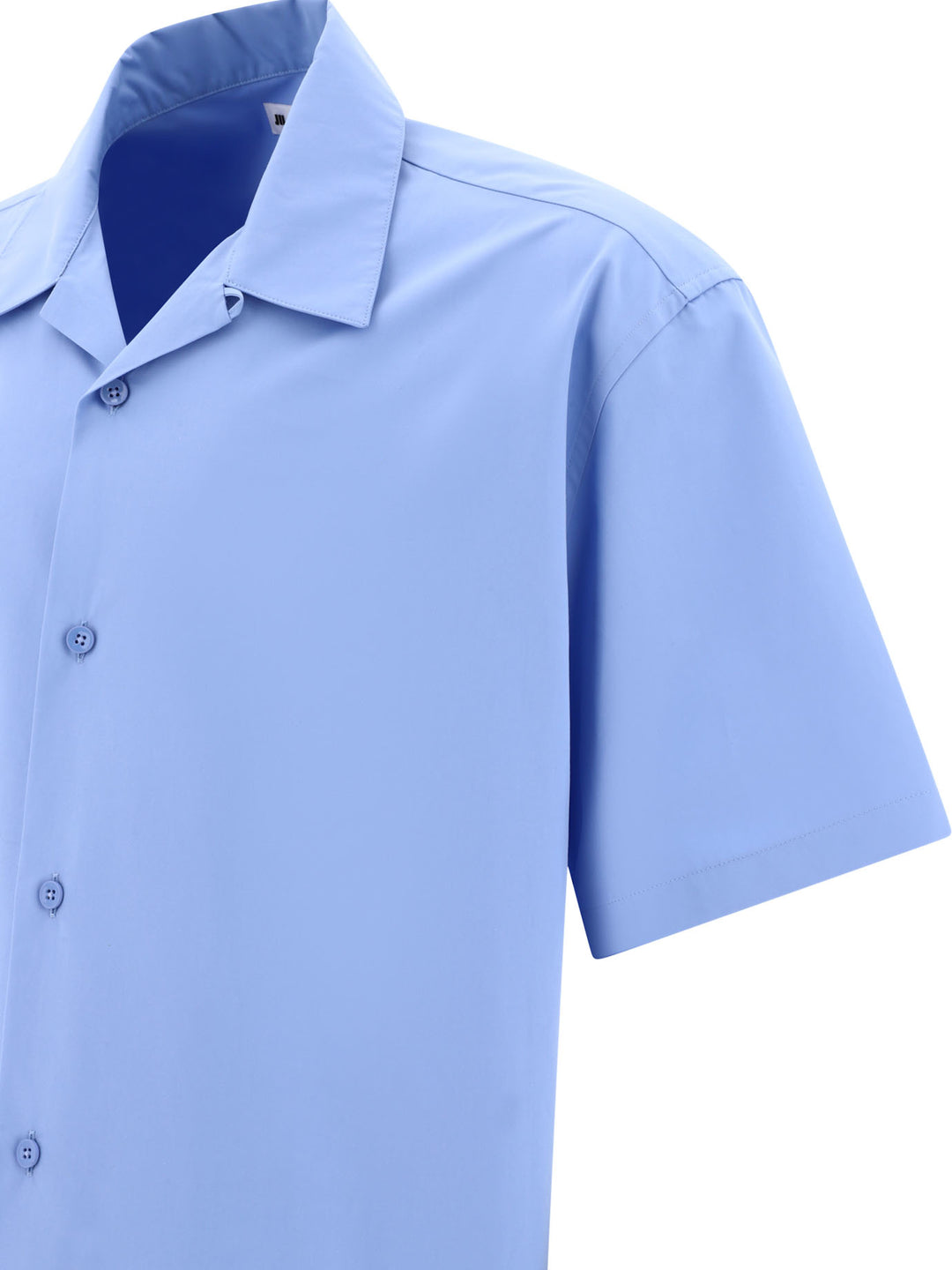 Poplin Shirt Shirts Light Blue