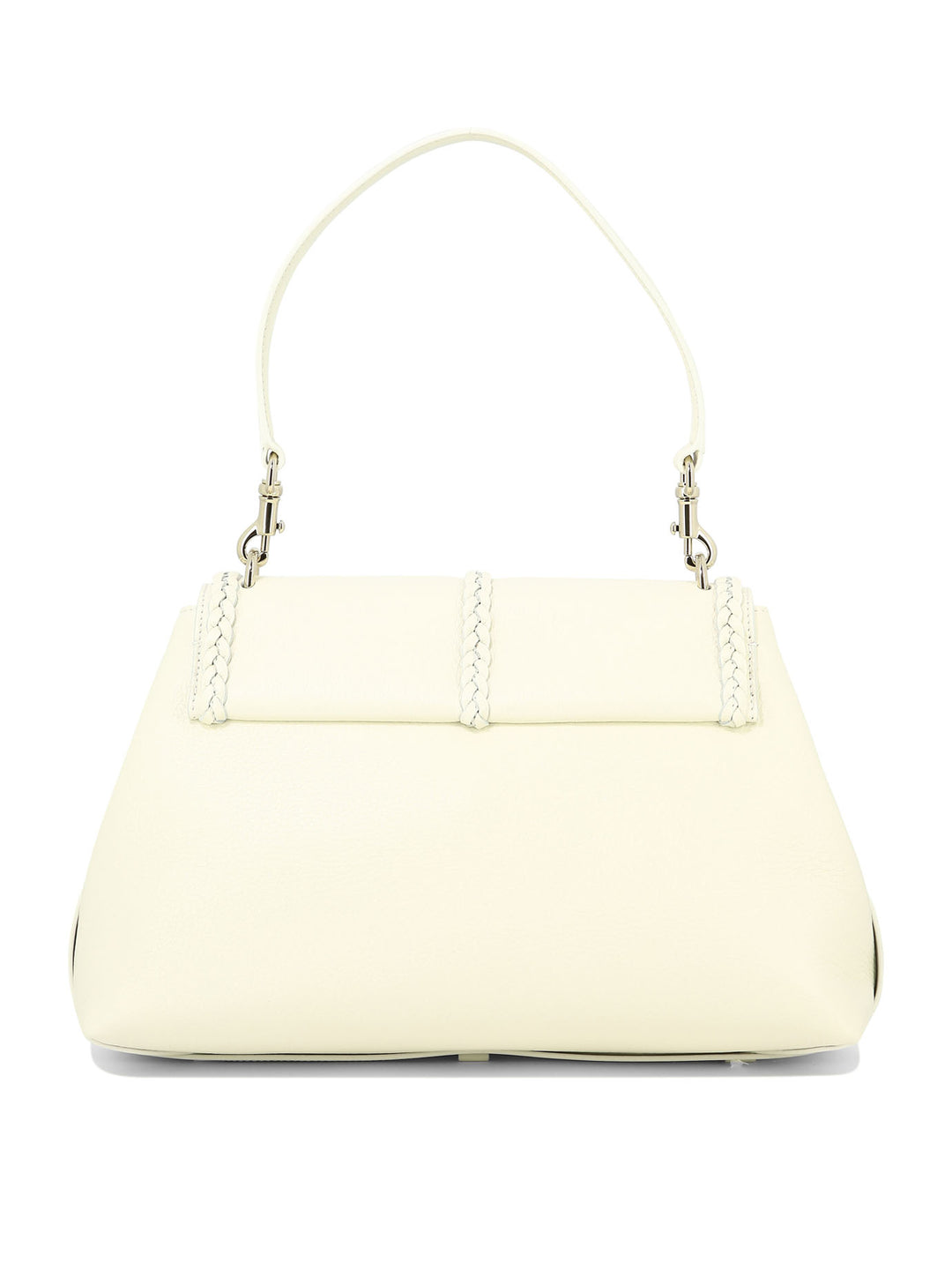 Penelope Medium Shoulder Bags White