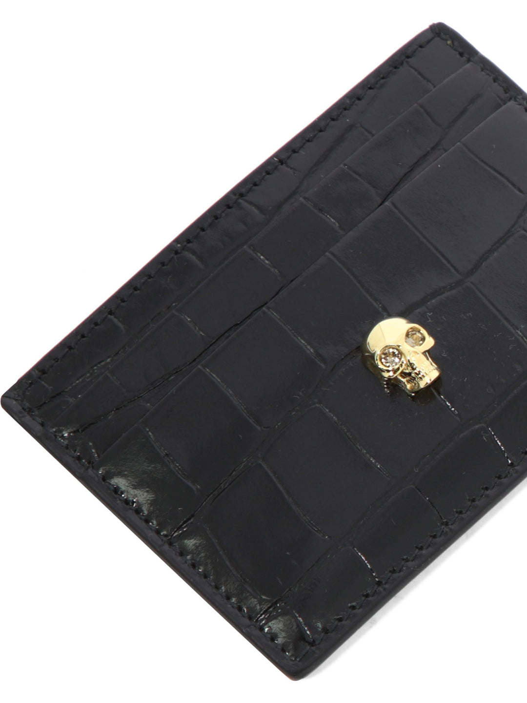 Skull Wallets & Card Holders Black