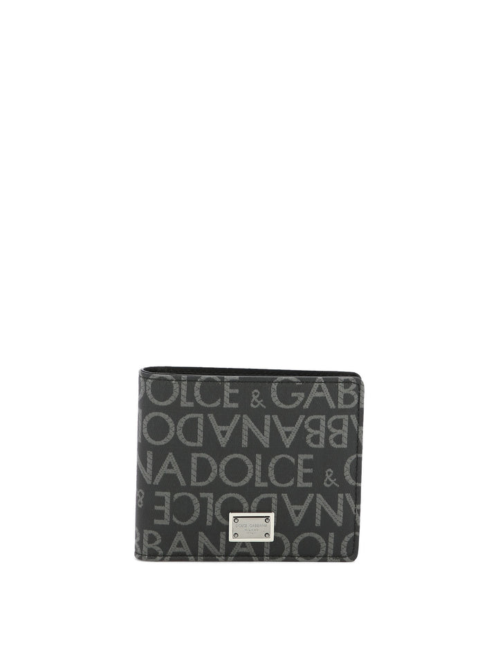 Jacquard Wallets & Card Holders Black