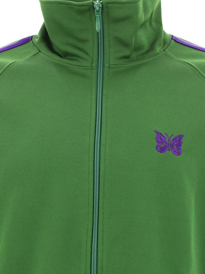 Track Sweatshirt Sweatshirts Green