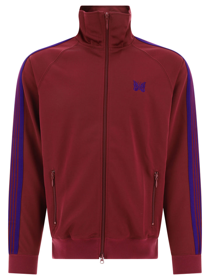 Track Sweatshirt Sweatshirts Bordeaux