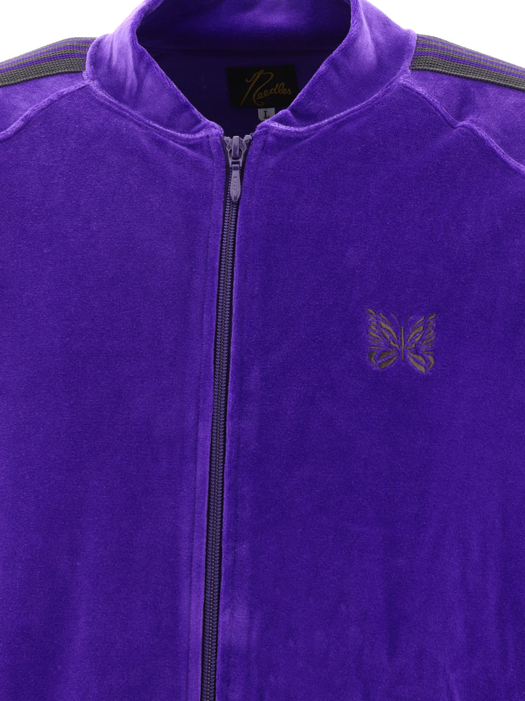 Velvet Sweatshirt Sweatshirts Purple