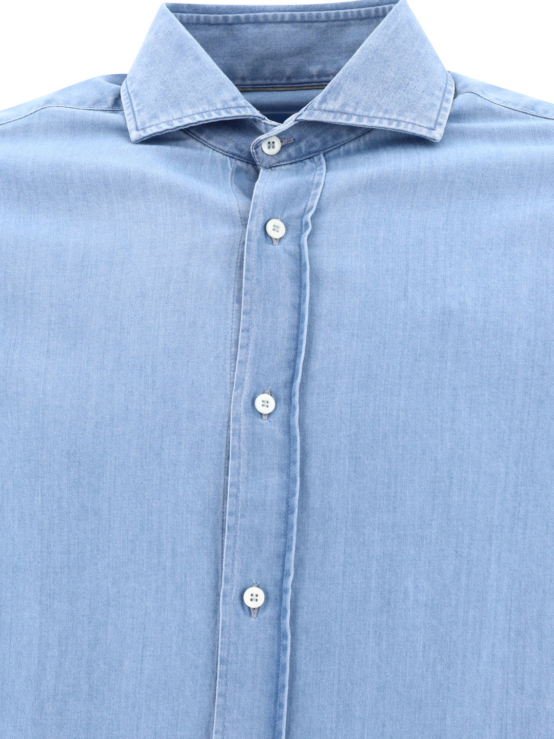 Denim Shirt Shirts Light Blue