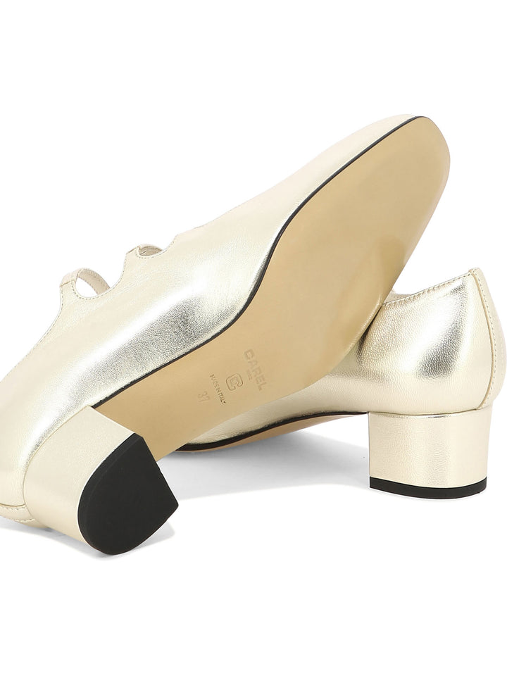 Kina Heeled Shoes Gold