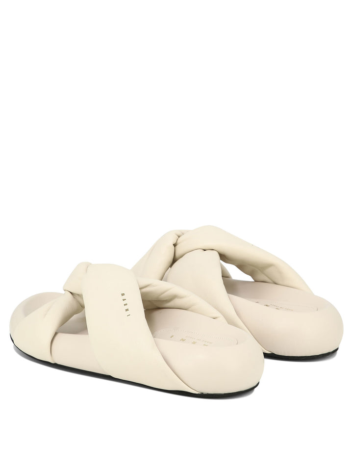 Bubble Sandals White