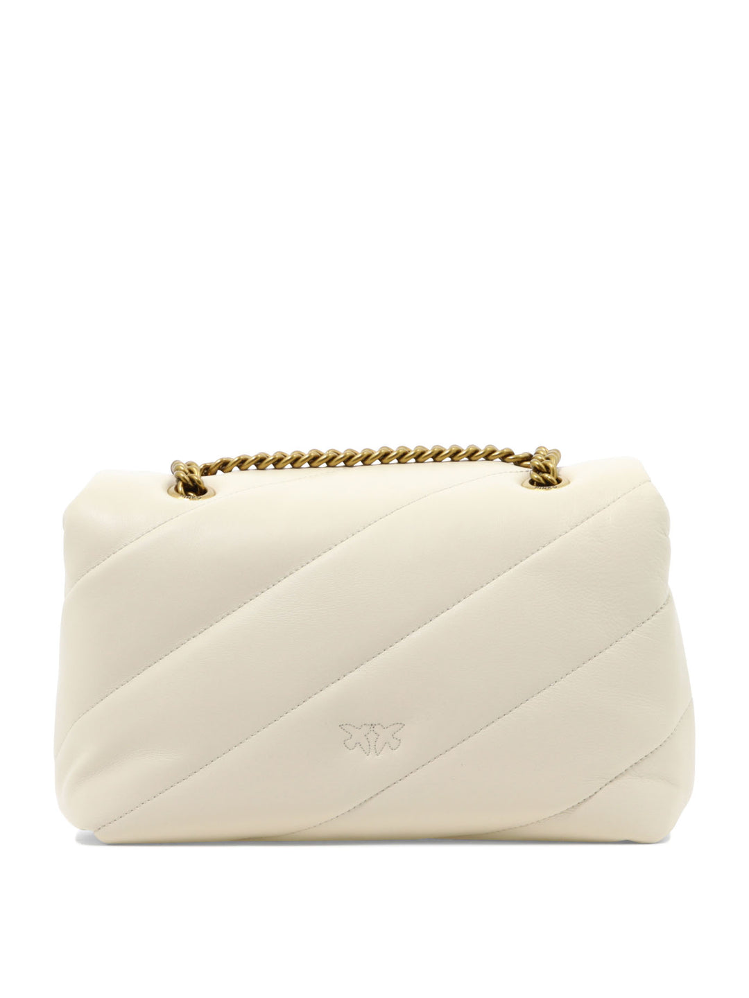 Love Classic Puff Shoulder Bags White