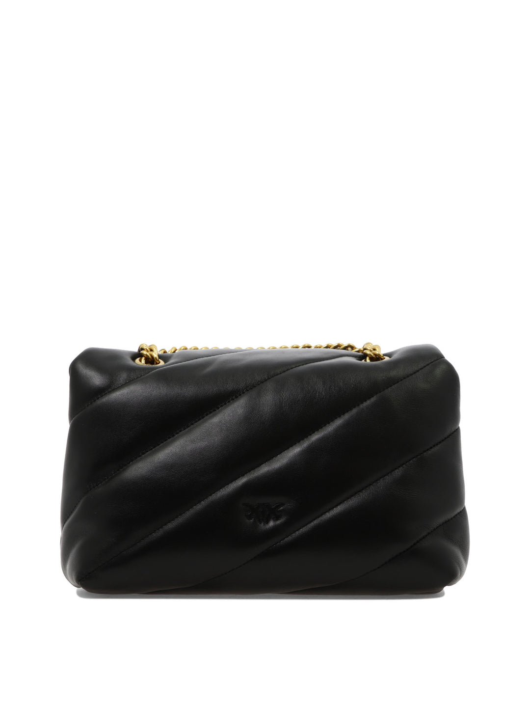 Love Classic Puff Shoulder Bags Black