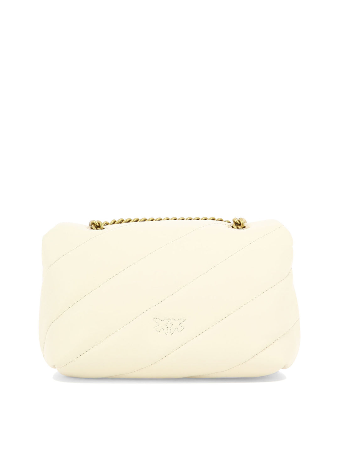 Love Mini Puff Shoulder Bags White