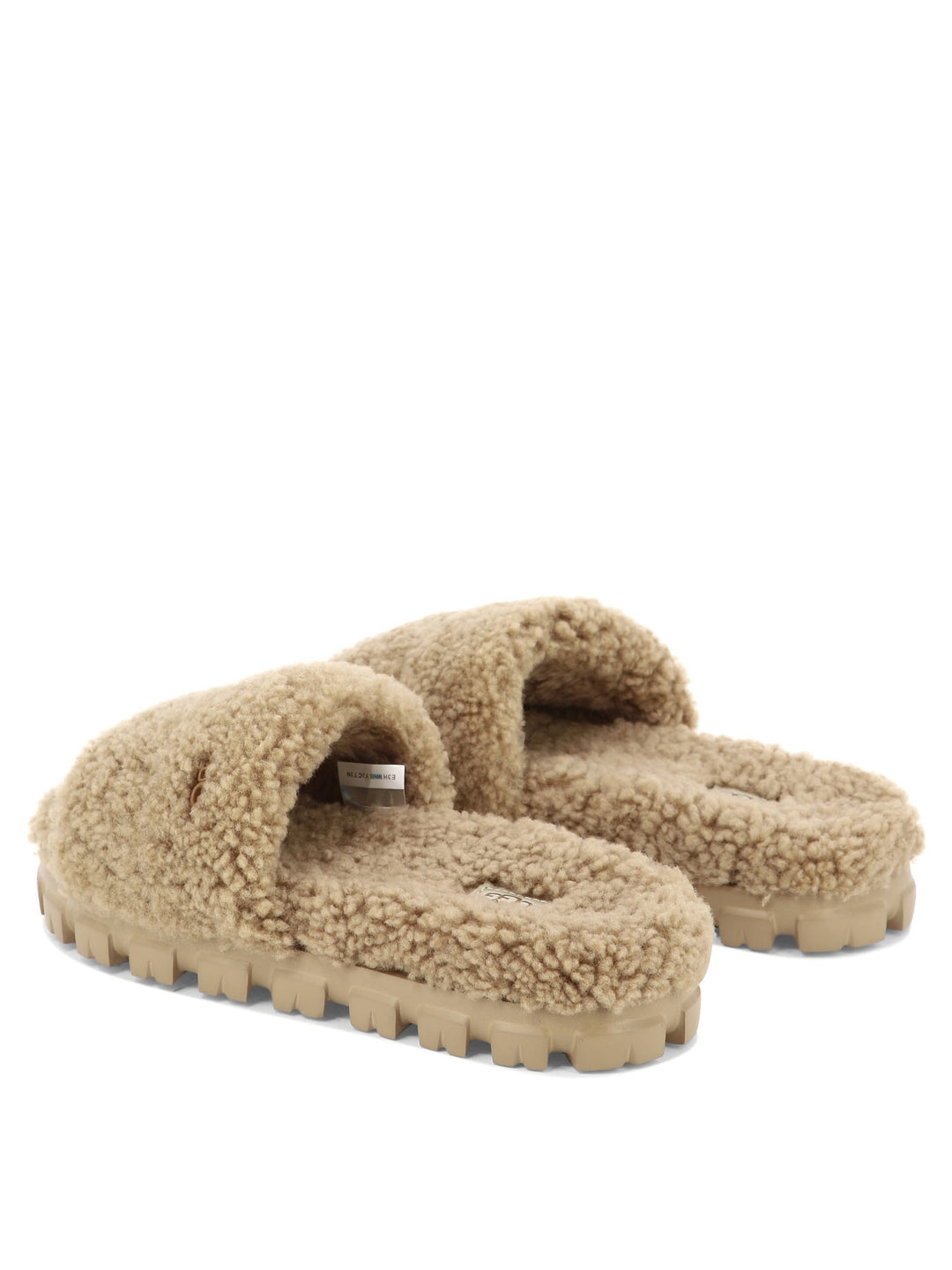 Cozetta Curly Sandals Beige