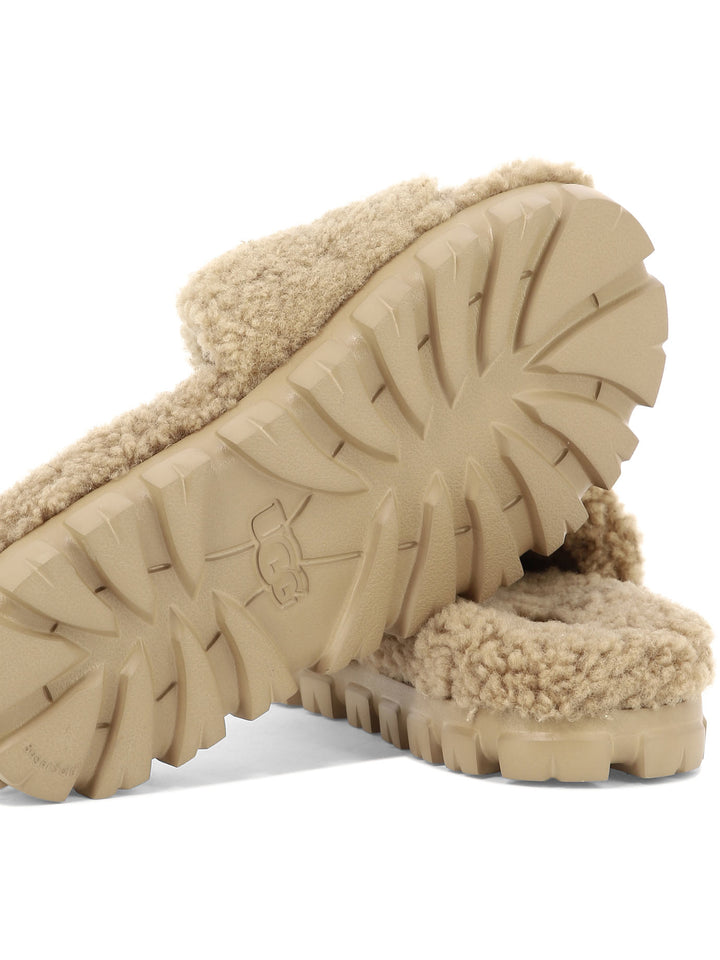 Cozetta Curly Sandals Beige