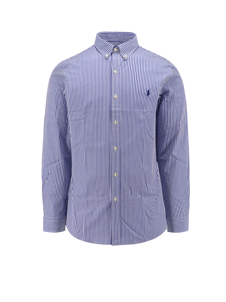 Polo Ralph Lauren Shirts - BLUE WHITE BENGAL STRIPE | 755bdf3b5c2aa444e1490a2dc80578f6852a78b8