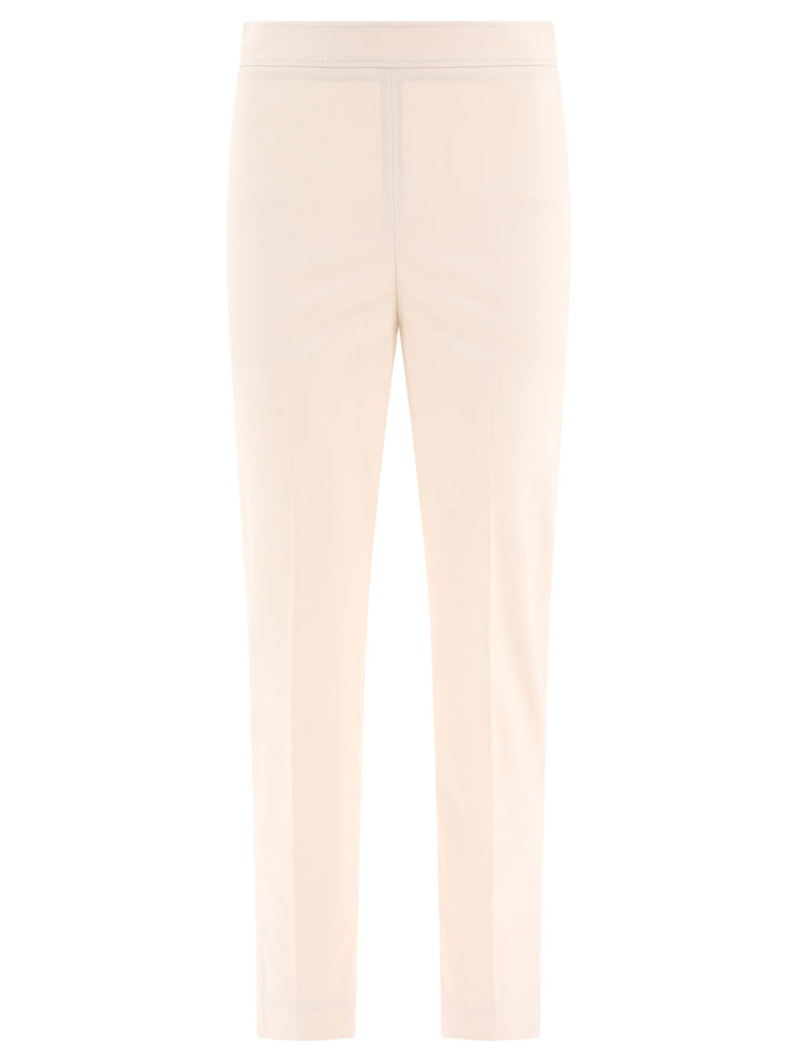 Capri  With Monili Trousers White