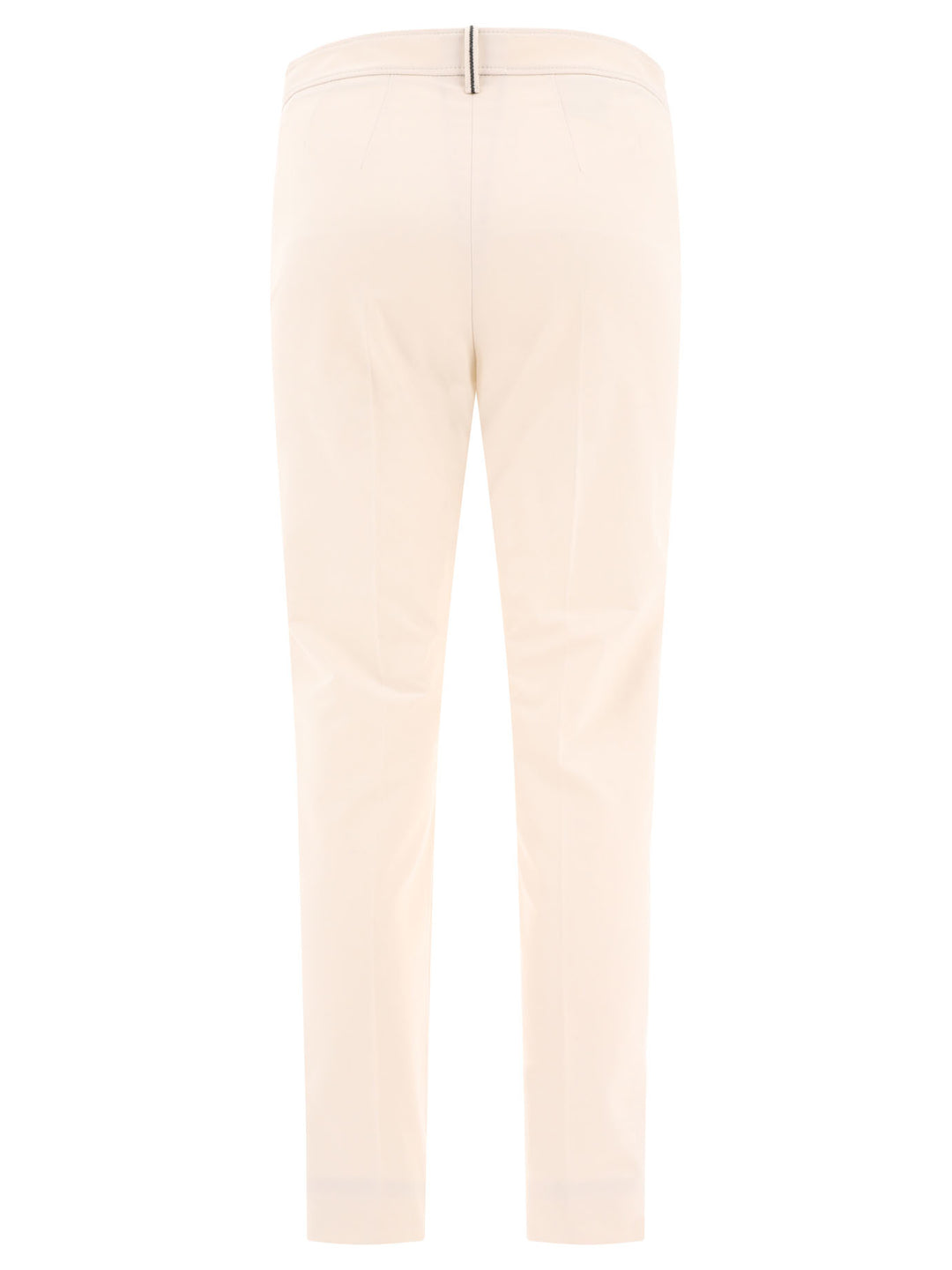 Capri  With Monili Trousers White