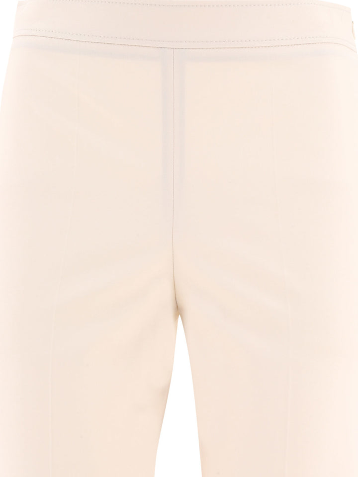 Capri  With Monili Trousers White