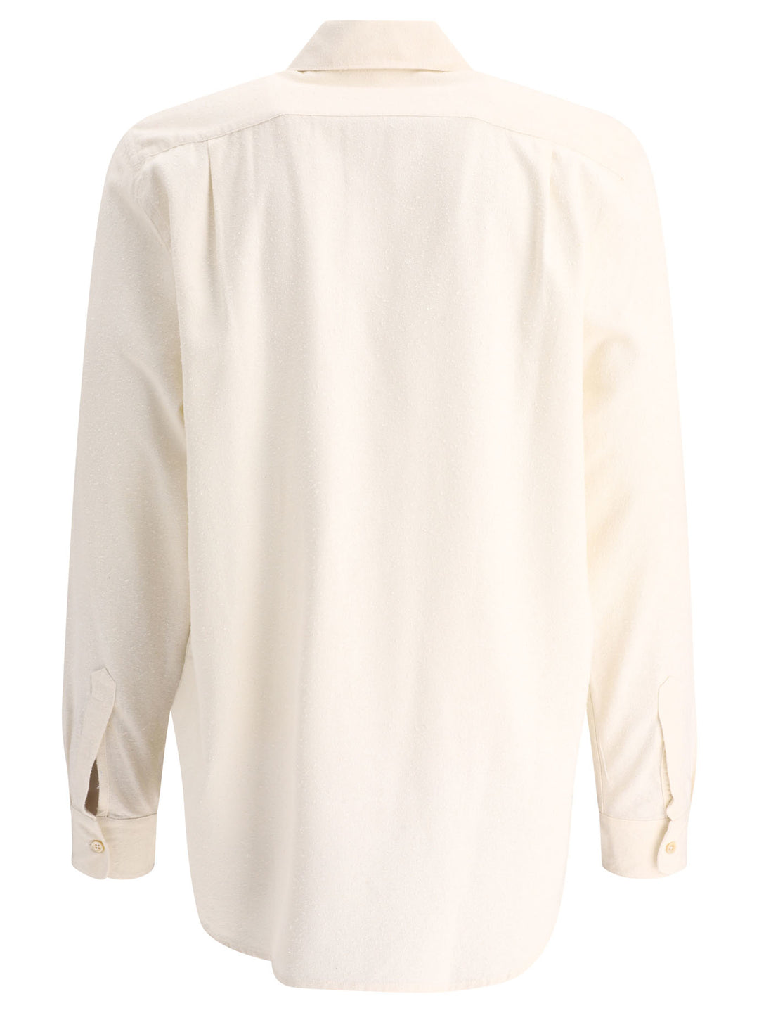 Raw Silk Classic Shirt Shirts White