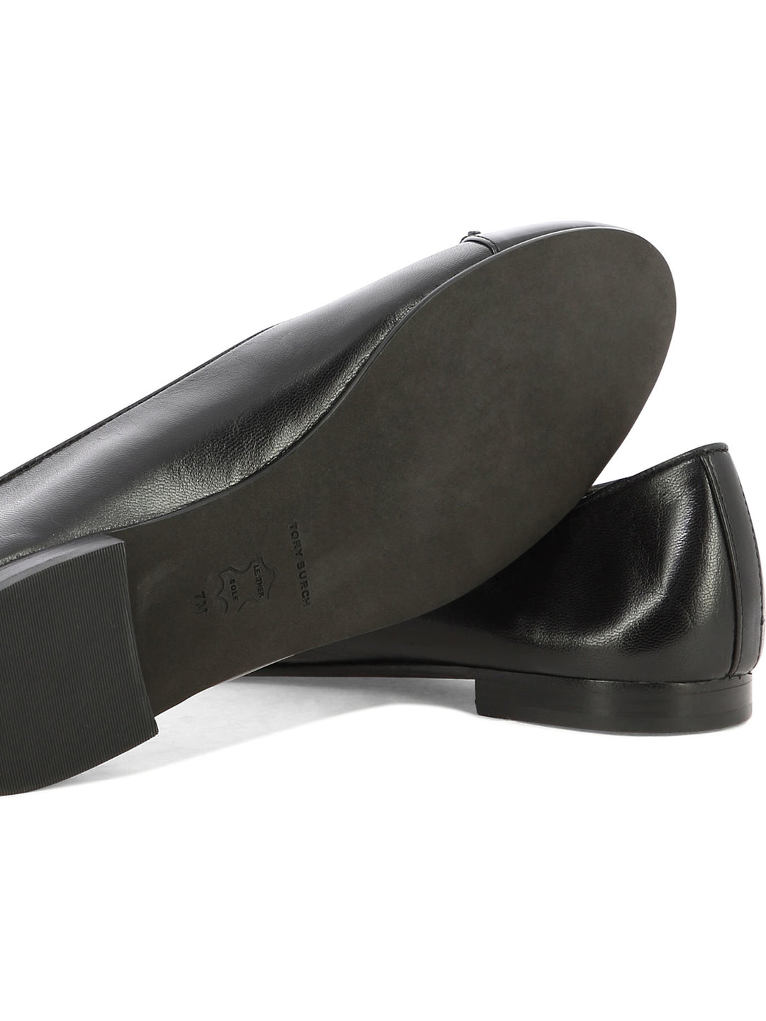 Cap-Toe Ballerinas Black