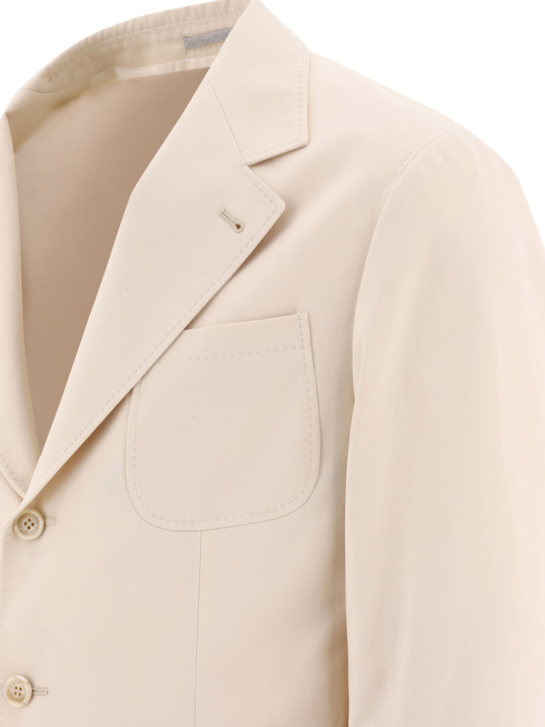 Deconstructed Blazer Jackets Beige