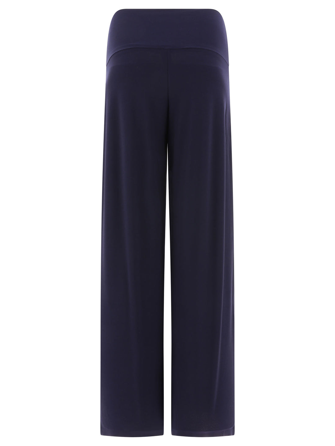 Straight Leg Trousers Blue