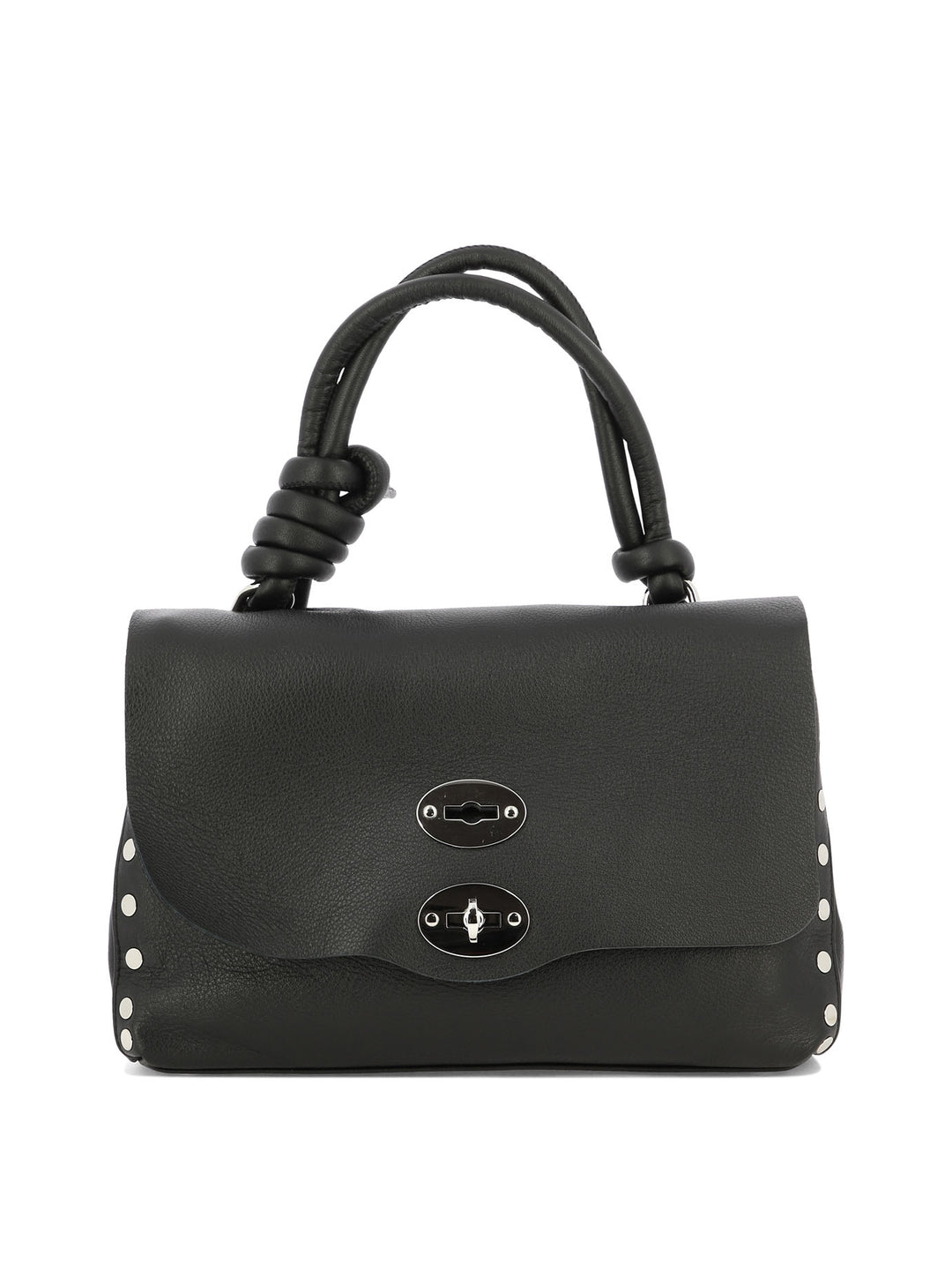 Postina Piuma Knot S Handbags Black