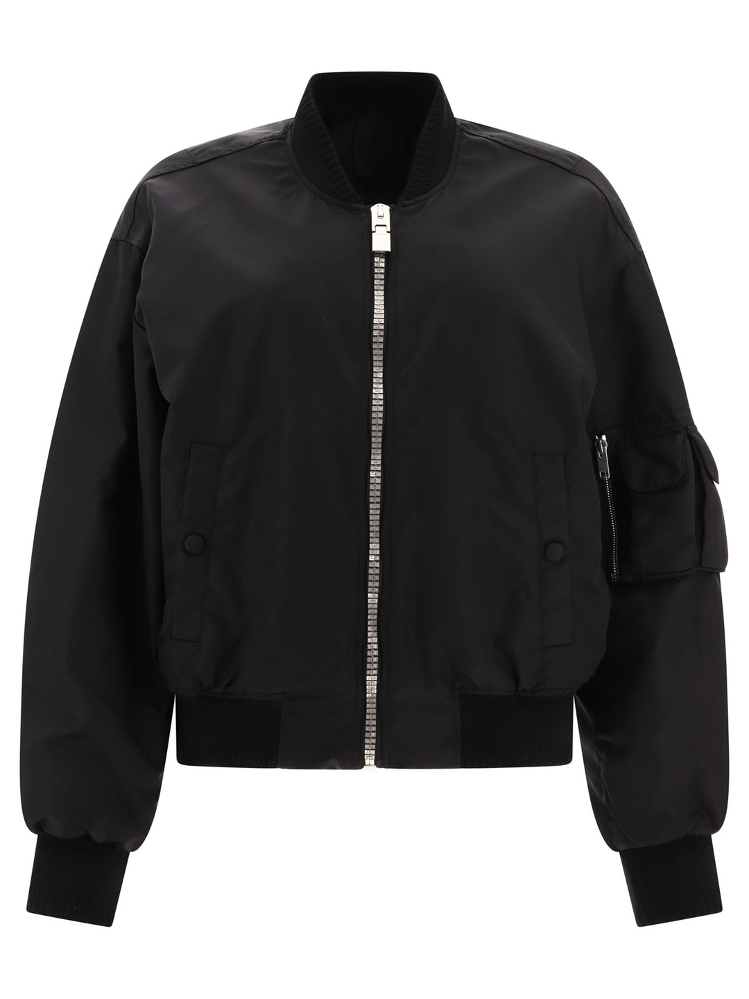 Givenchy Bomber Jacket With Pocket Detail Jackets Black