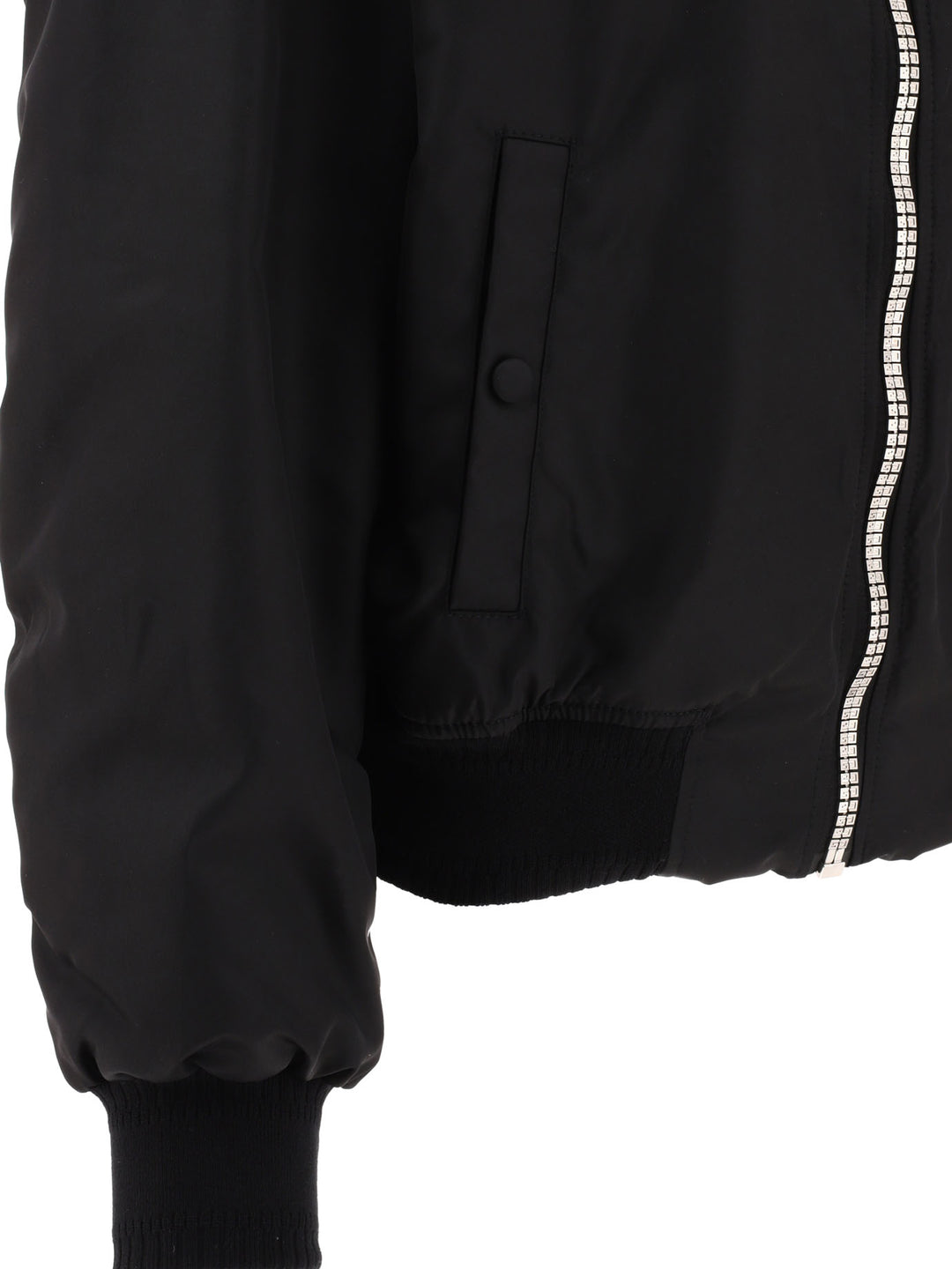 Givenchy Bomber Jacket With Pocket Detail Jackets Black