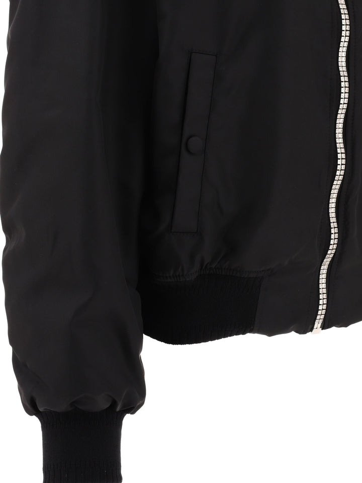 Givenchy Bomber Jacket With Pocket Detail Jackets Black