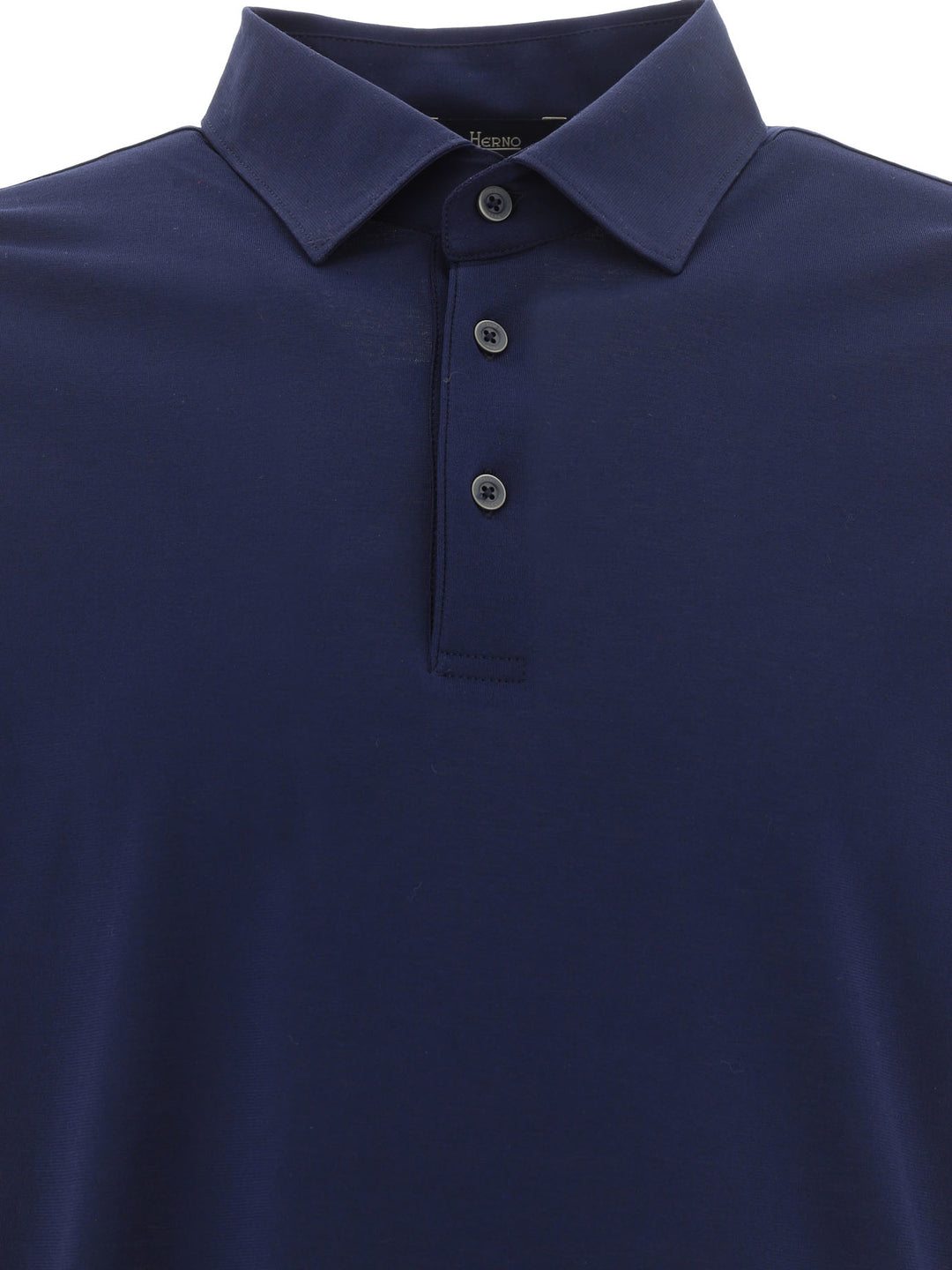 CrêPe Jersey Polo Shirt Polo Shirts Blue