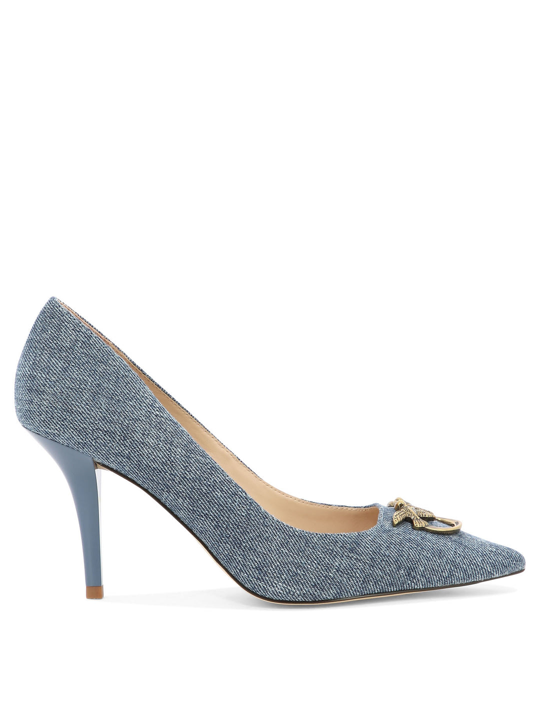 Lucy Heeled Shoes Light Blue