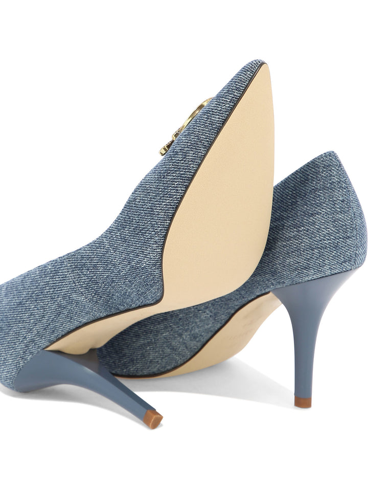 Lucy Heeled Shoes Light Blue