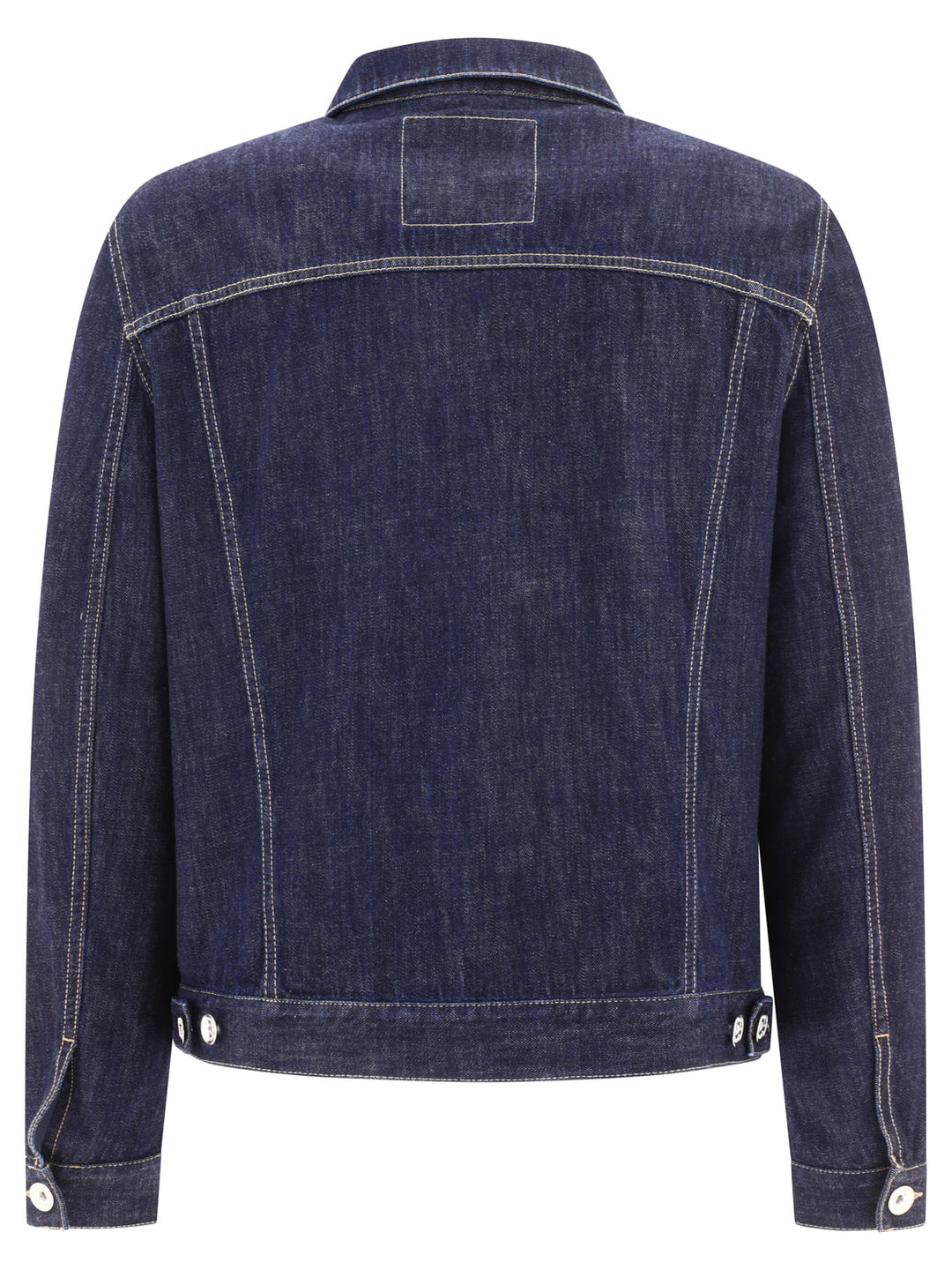 Lightweight Denim Four-Pocket Jacket Jackets Blue