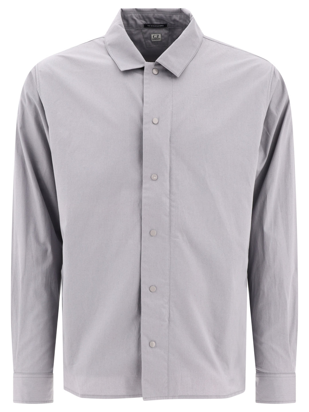 Gabardine Shirt Shirts Grey