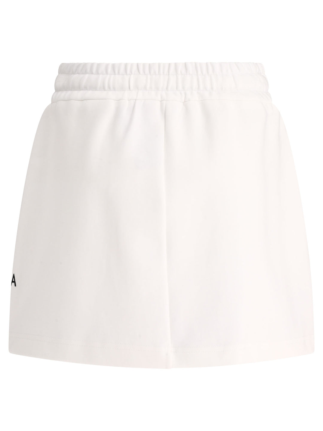 Jersey Miniskirt With Dg Logo Patch Skirts White