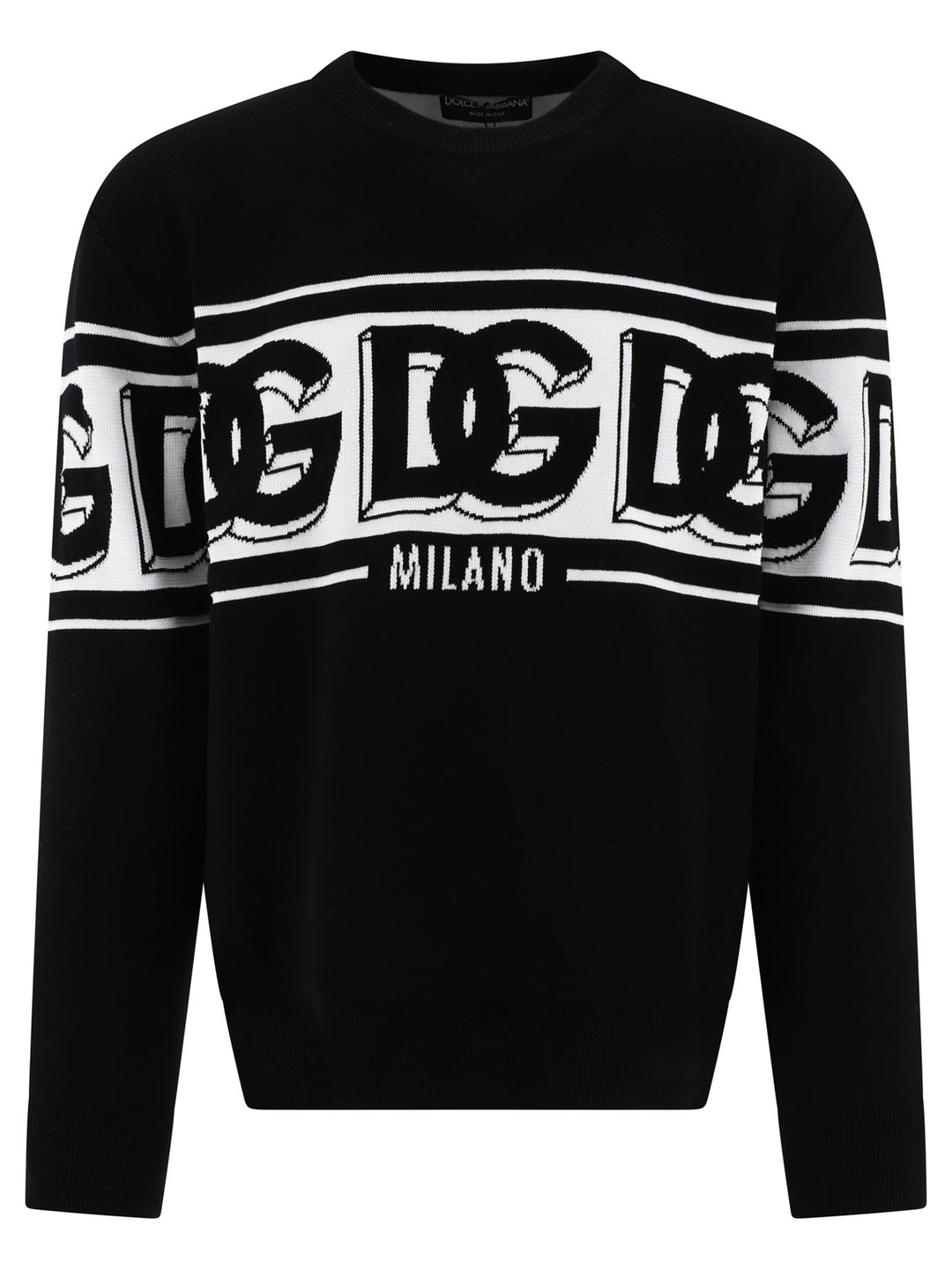 Logo Sweater Knitwear Black