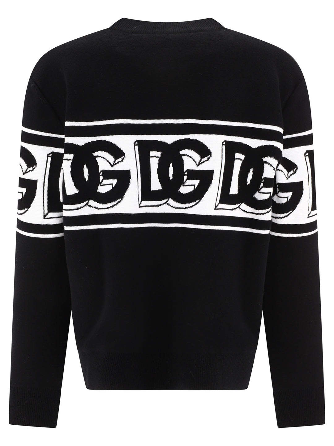 Logo Sweater Knitwear Black