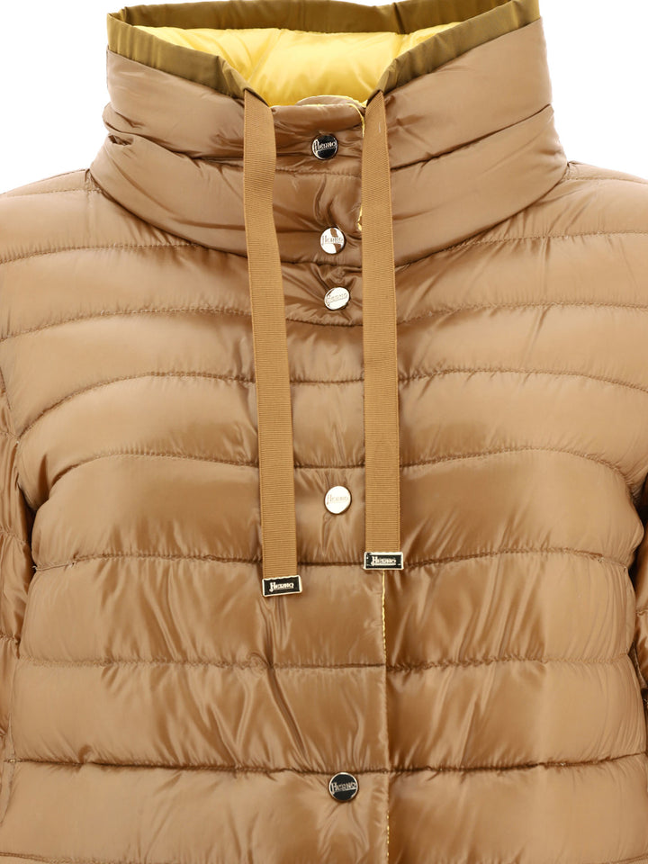 Reversible Down Jacket Jackets Brown