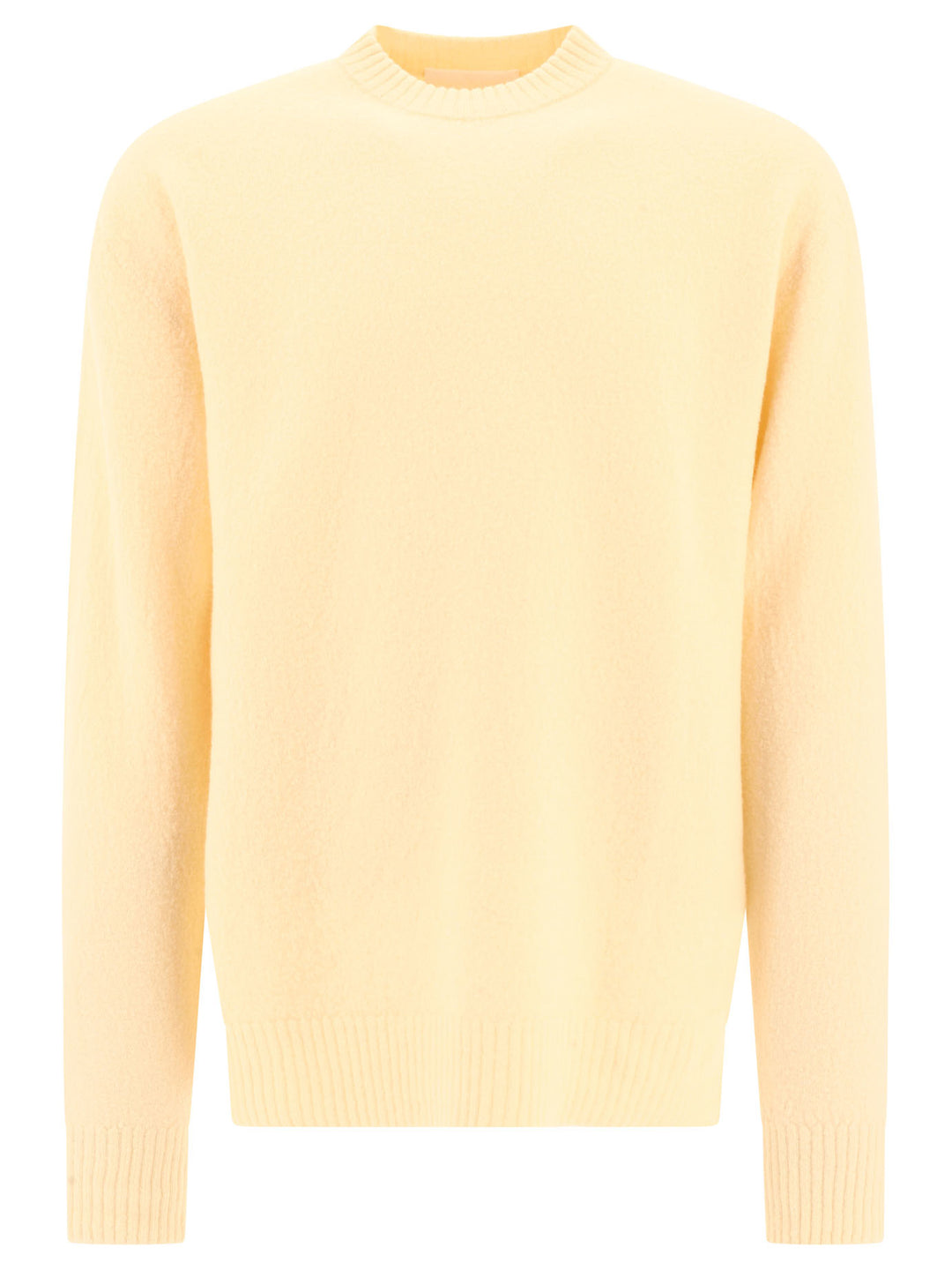 Crew-Neck Sweater Knitwear Beige