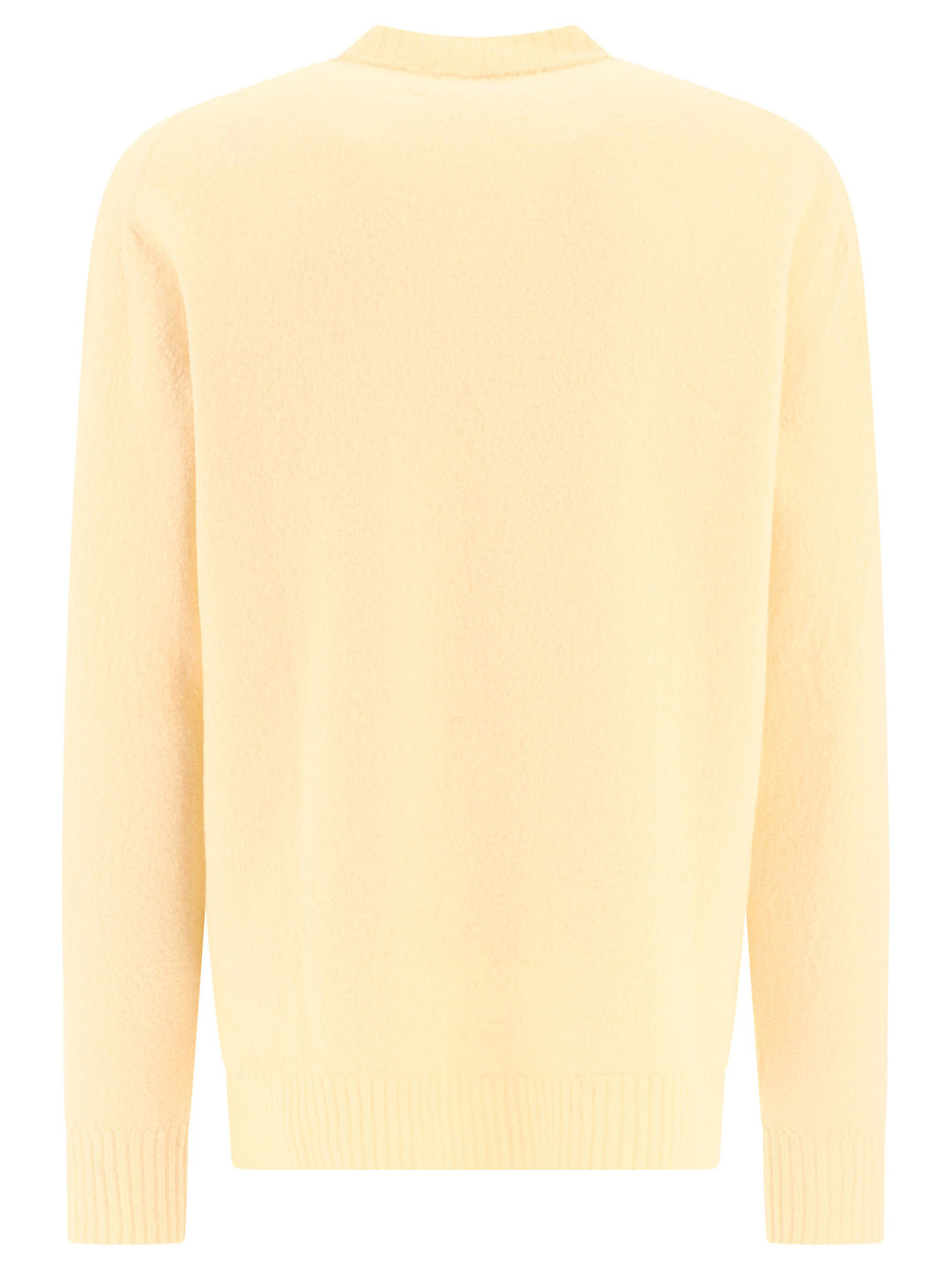 Crew-Neck Sweater Knitwear Beige