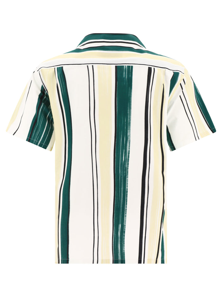 Shirt With Striped Pattern Shirts Green