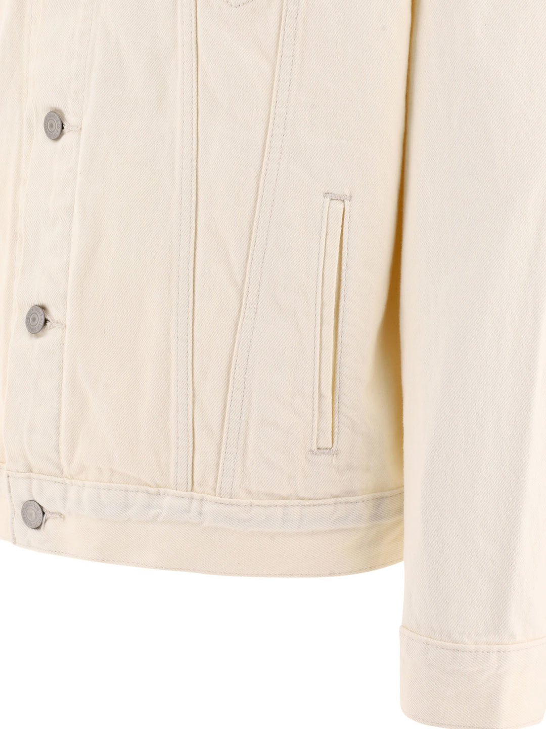 The Trucker Jackets White